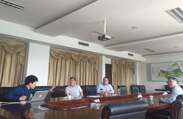 高新院牽手淮安高新區打造3D數字規劃館