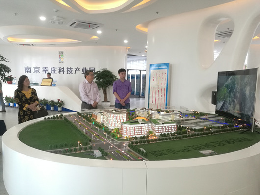 我院院長(zhǎng)李文輝赴南京白馬高新區(qū)調(diào)研